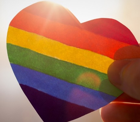 Rainbow Pride Heart